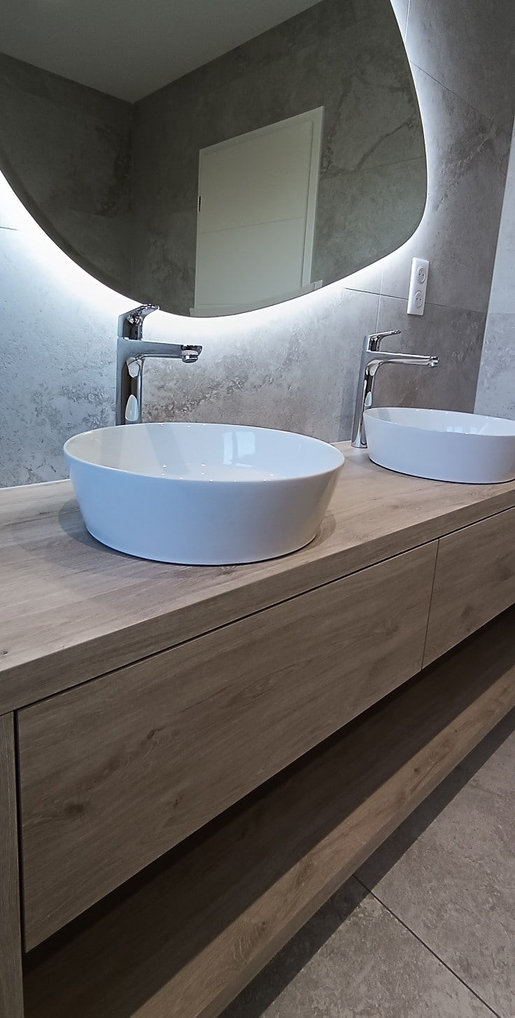 Meuble vasque sur mesure