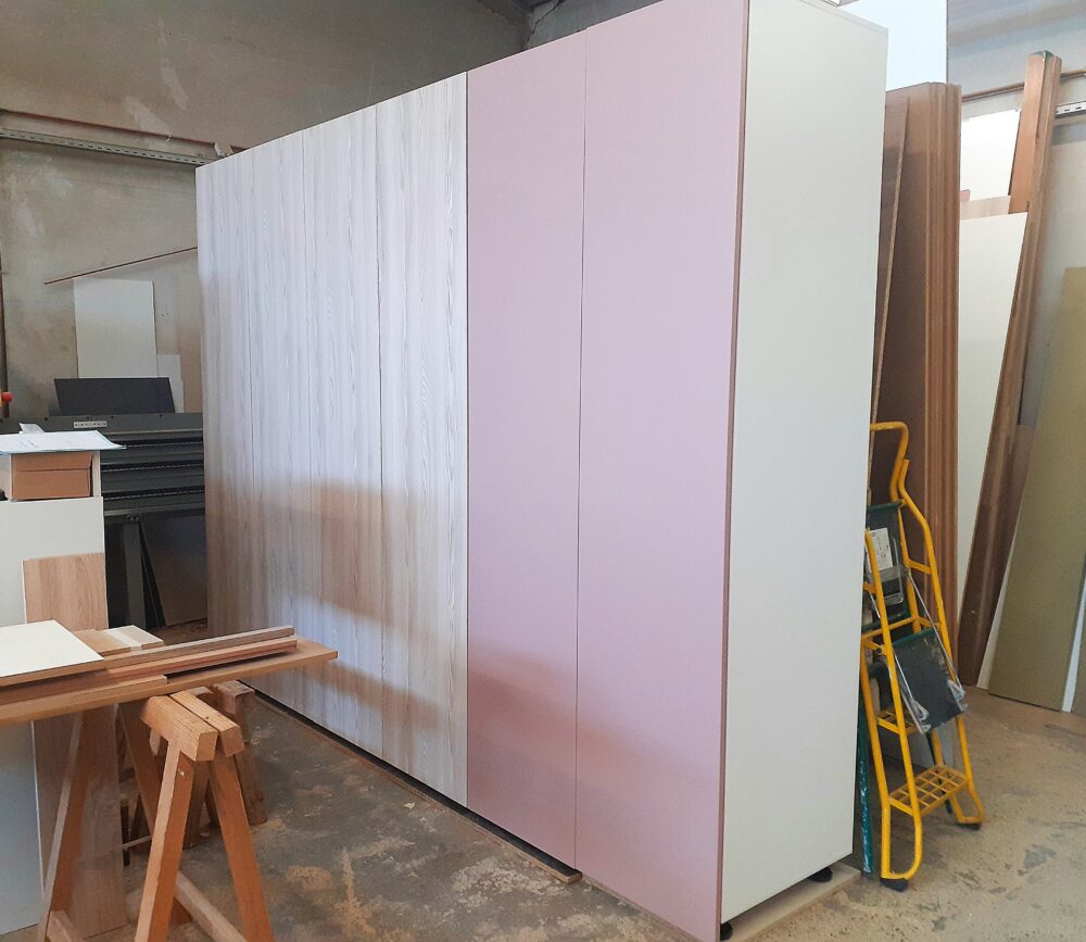 Placard sur mesure 6 portes tip-on