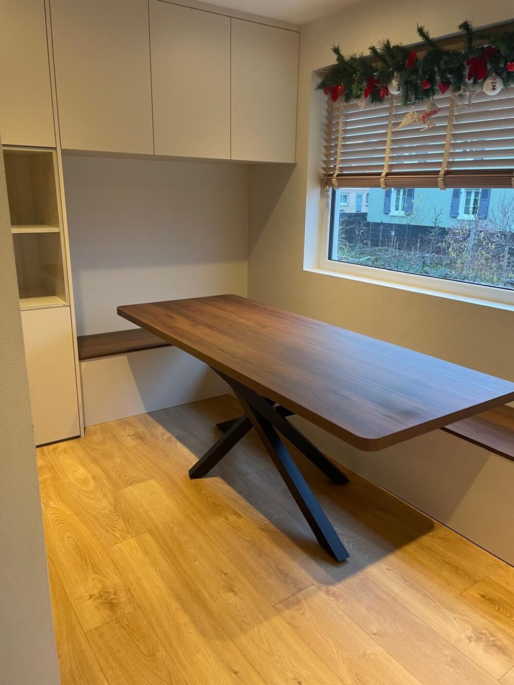 meuble banc et table sur mesure